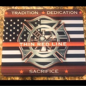 Firefighter mousepad